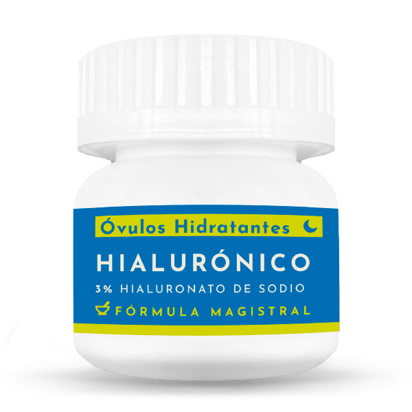 Óvulos de ácido hialurónico Mía Salud Natural para la resequedad íntima