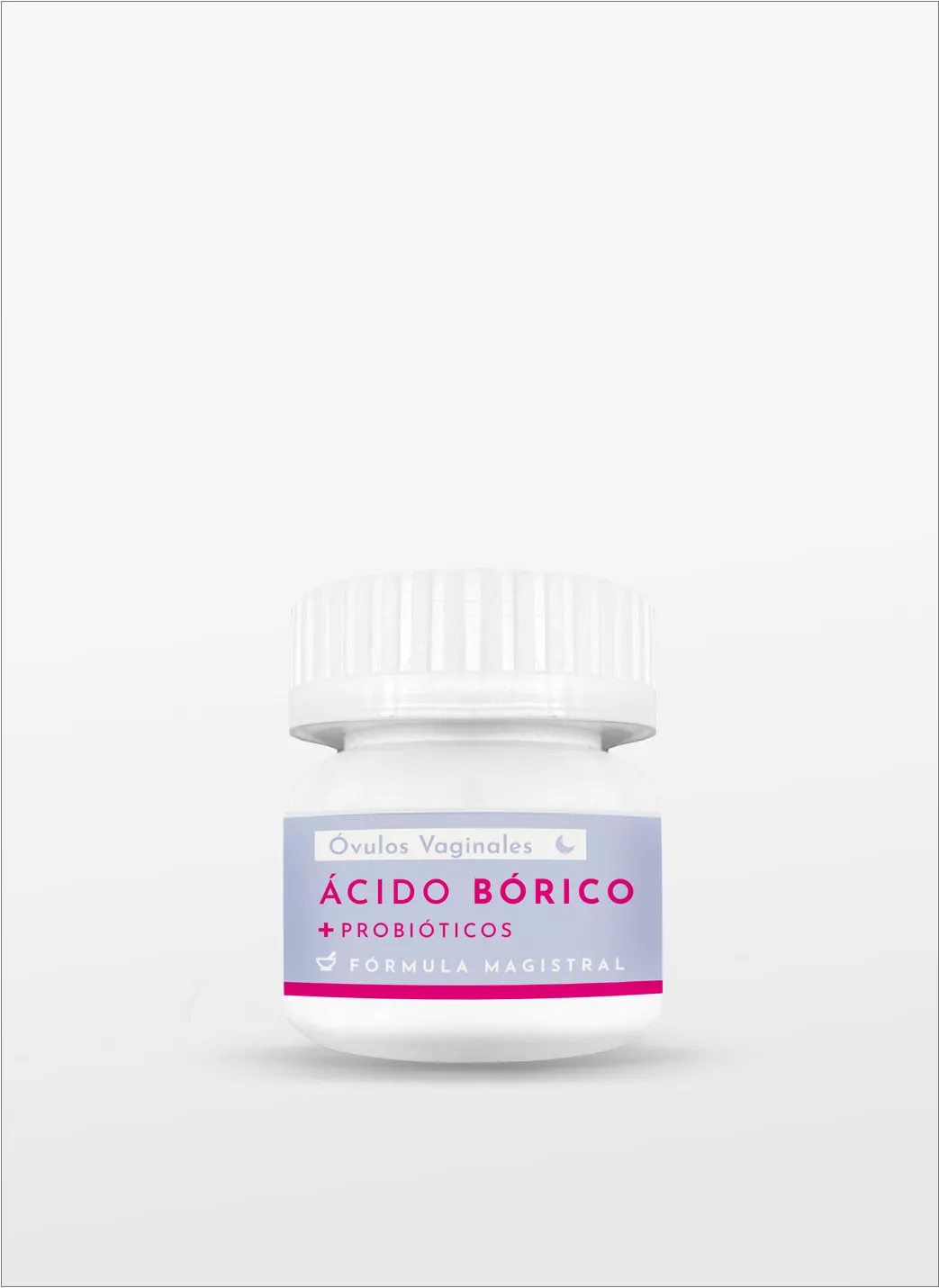 Óvulos de ácido bórico con probióticos para candidiasis recurrente