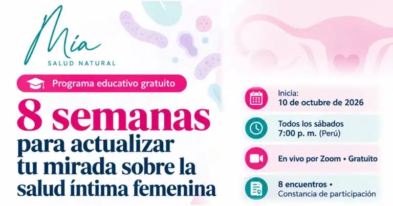 Programa de actualización en Microbiota, Salud Vaginal y Preparación Preconcepcional